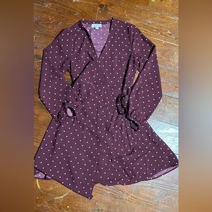 Loft wrap around dress Size 2P
